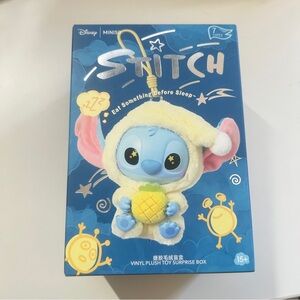 NEW Disney Miniso Stitch Keychain Vinyl Plush Toy Surprise Blind Mystery Box